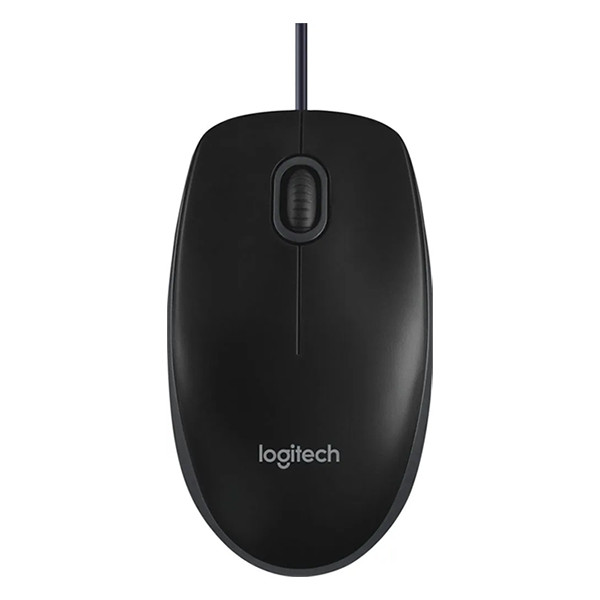 Ποντίκι Logitech B100 Μαύρο με καλώδιο 828062 - 1