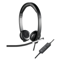 Logitech H650e On Ear Multimedia Ακουστικά με μικροφωνο και σύνδεση USB 828079