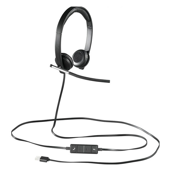 Logitech H650e On Ear Multimedia Ακουστικά με μικροφωνο και σύνδεση USB 828079 - 2