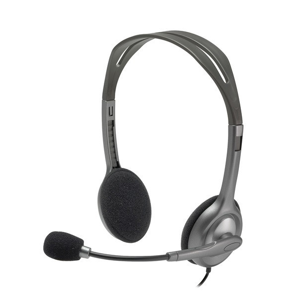 Headset H110 Logitech Ανθρακί 828124 - 1