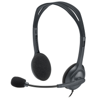 Headset H111 Logitech Μαύρα 828126