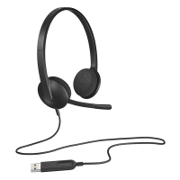 Headset Logitech H340 Black 828095