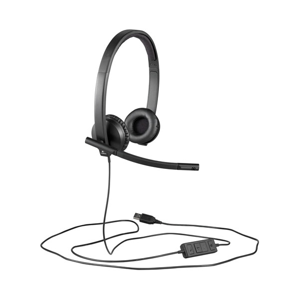 Headset Logitech H570e Stereo Black 828072 - 1