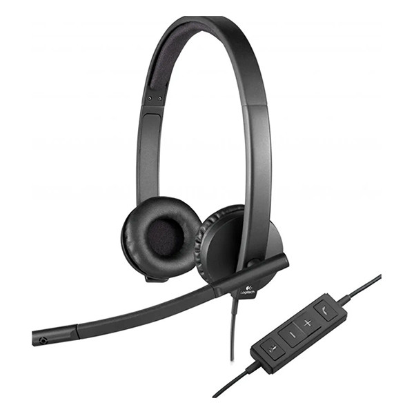 Headset Logitech H570e Stereo Black 828072 - 2