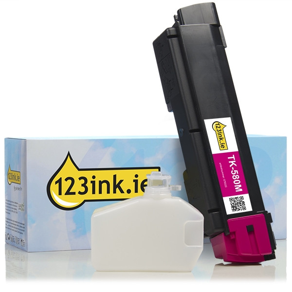 Magenta  Toner Kyocera TK-580M (123ink) 079333 - 1