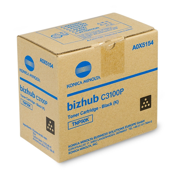 Γνήσιο Toner Konica Minolta TNP-50K (A0X5154) μαύρο 072860 - 1