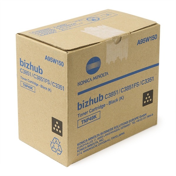 Συμβατό τόνερ Konica Minolta TNP-49K (A95W150) μαύρο (γνήσιο) 032640 - 1