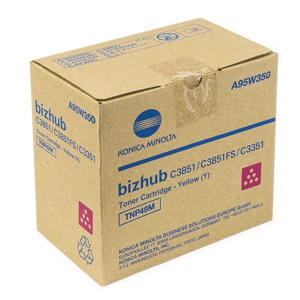 Magenta τόνερ Konica Minolta TNP-49M (A95W350) (αυθεντικό Konica Minolta) 032644 - 1