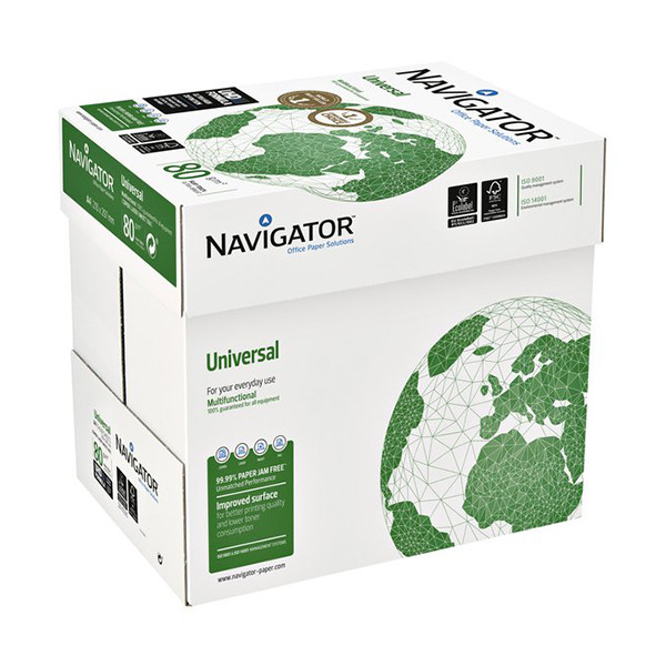 Χαρτί Εκτύπωσης Navigator Universal Α4, 80gr, 5 x 500 Φύλλα 425790 - 1