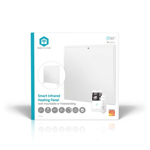 Έξυπνο πάνελ υπερύθρων | Nedis SmartLife (350W, IP44, Wi-Fi, Δωμάτια έως 9 τ.μ.) K170101181 - 7