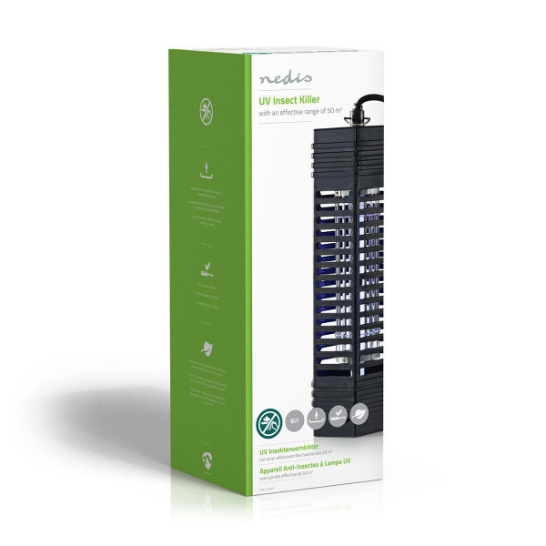 Nedis Ηλεκτρική Εντομοπαγίδα Nedis 50 m² 6W INKI110CBK6 C170111118 - 2