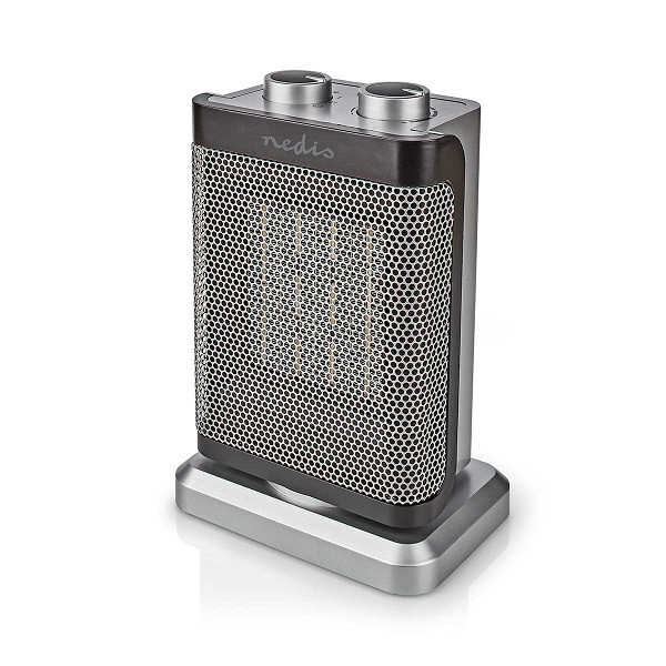 Ηλεκτρική θερμάστρα Nedis (1500W, δωμάτια έως 20 τ.μ., λειτουργία περιστροφής) K170101177 - 1