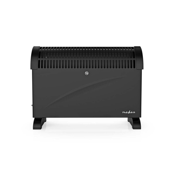 Θερμαντήρας Nedis με θερμοπομπό (2000W, δωμάτια έως 25 τ.μ., μαύρο) K170101175 - 5