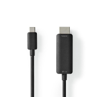Καλώδιο Nedis USB-C σε HDMI Black (2 μέτρα) K010214216