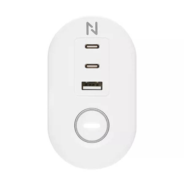 Πολύπριζο Neomounts Volt Series 3 Θέσεων με 2x USB-C & 1x USB-A White DS22-840WH6 204029 - 5