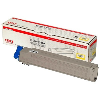 OKI Κίτρινο τόνερ OKI 42918913 (γνήσιο OKI) 42918913 035788 - 1
