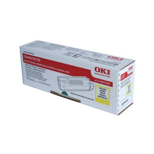 Κίτρινο Toner OKI 43872305 (γνήσιο OKI) 035962 - 1