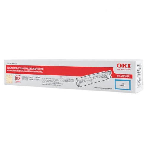 Κυανό Toner OKI 43459371 (γνήσιο OKI) 036062 - 1