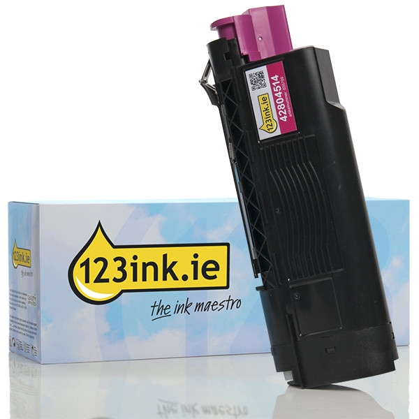 OKI 42804514 magenta Toner (123ink) 035709 - 1