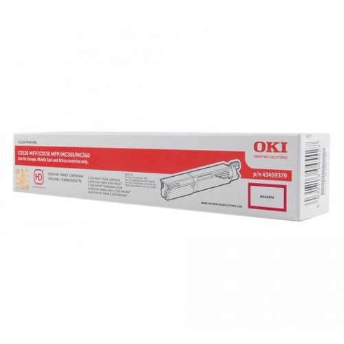 OKI 43459370 ματζέντα Toner (γνήσιο OKI) 036064 - 1