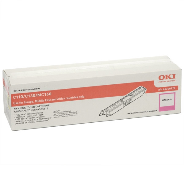 OKI 44250722 ματζέντα Toner υψηλής χωρητικότητας (γνήσιο OKI) 042514 - 1