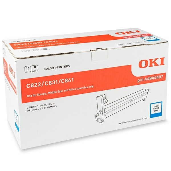 OKI 44844407 τύμπανο κυανό (γνήσιο) 44844407 042638 - 1