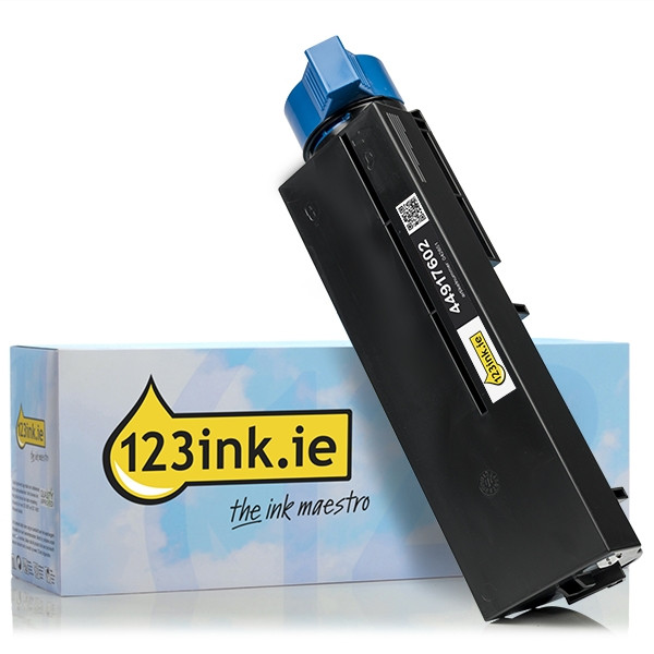 OKI 44917602 μαύρο Toner εξαιρετικά υψηλής χωρητικότητας (123ink) 44917602C 042651 - 1