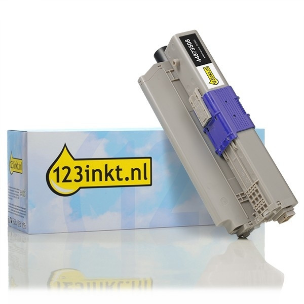 OKI 44973508 μαύρο τόνερ υψηλής χωρητικότητας (123ink μάρκα) 44973508C 042609 - 1