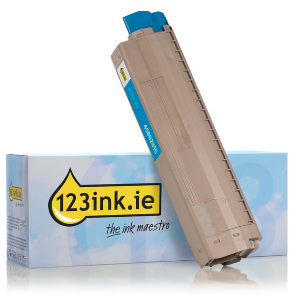 OKI 45862816 κυανό tonerς υψηλής χωρητικότητας (έκδοση 123ink 45862816C 042717 - 1