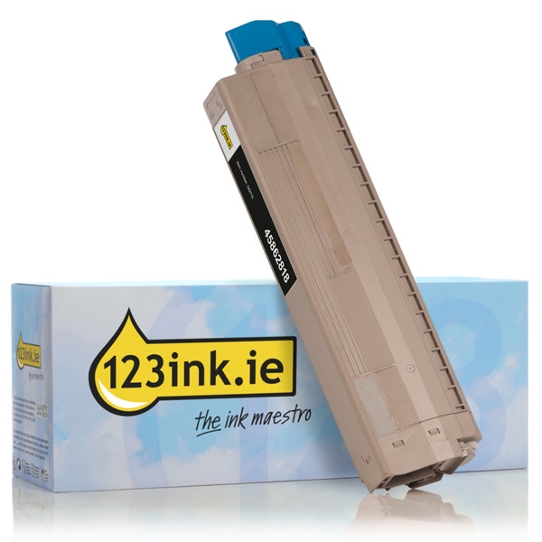 OKI 45862818 μαύρο τόνερ υψηλής χωρητικότητας (έκδοση 123ink) 45862818C 042715 - 1