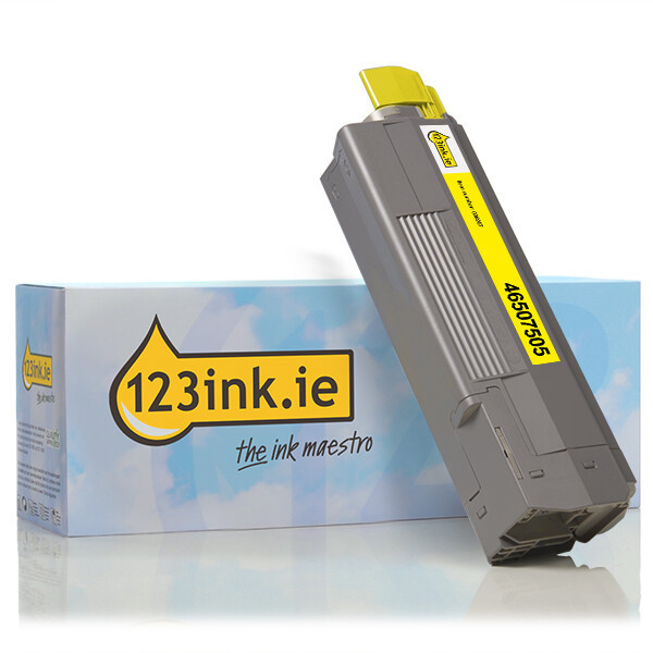 OKI 46507505 κίτρινος tonerς (έκδοση 123ink) 46507505C 036207 - 1