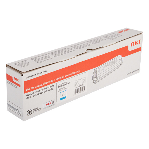 OKI 47095703 cyan  Toner (αυθεντικό OKI) 042760 - 1
