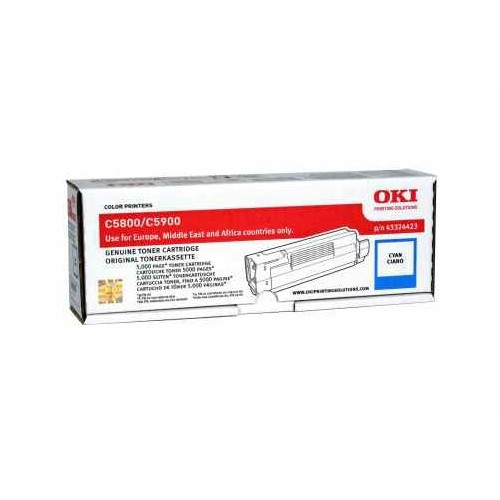 Toner OKI 43324423 Cyan 035846 - 1