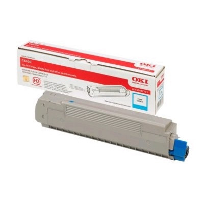 Toner OKI 43487711 Cyan 035876 - 1