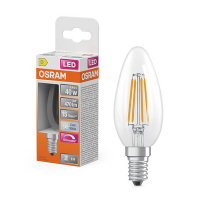 Λάμπα Κερί Osram E14 LED B35 Ρύθμιση φωτισμού 3.4W (40W) | 4000K LOS02128