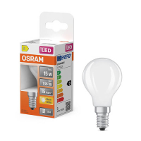 Λάμπα LED Osram E14 Ματ Μπάλα P45 1W (15W) | 2700K LOS01897