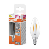 Λάμπα LED Osram E14 B35 Candle Filament 1.8W (25W) 4000K LOS02134