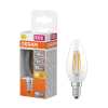 Λάμπα LED Osram E14 B35 Candle Filament 2700K 3.4W (40W) LOS01859 - 1