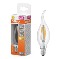 Λάμπα LED Osram E14 Candle Filament C35T 3.4W (40W) 2700K LOS01799