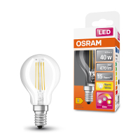 Λάμπα LED Osram E14 P40 GlowDim Filament Dimmable 2200-2700K 4W (40W) LOS00366
