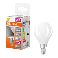 Λάμπα LED Osram E14 P45 Mat Dimmable 4000K 3.4W (40W) LOS01801
