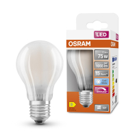 Λάμπα LED Osram E27 Ματ Αχλάδι A60 Ρύθμιση Φωτισμού 7.5W (75W) | 4000K LOS00050