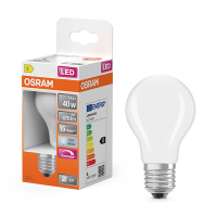 Λάμπα LED Osram E27 Ματ Αχλάδι A60 Ρύθμιση φωτισμού | 3.4W (40W) | 4000K LOS01813