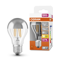 Λάμπα LED Osram E27 A60 Crown Mirror Dimmable 2700K 6.5W Warm White (50W) LOS00058