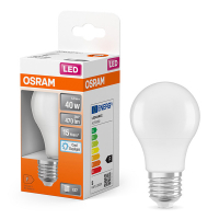 Λάμπα LED Osram E27 A60 Mat 6500K 4.9W Cold White (40W) LOS01147