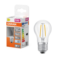 Λάμπα LED Osram E27 P45 Filament 4000K 1.8W Neutral White (25W) LOS02162