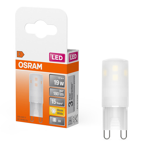 Λάμπα LED Osram G9 SMD Capsule Mat 2700K 1.9W (19W) LOS01389 - 1