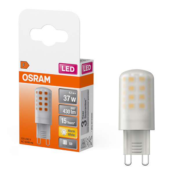 Λάμπα LED Osram G9 SMD Capsule Mat 2700K 4.2W (37W) LOS01393 - 1