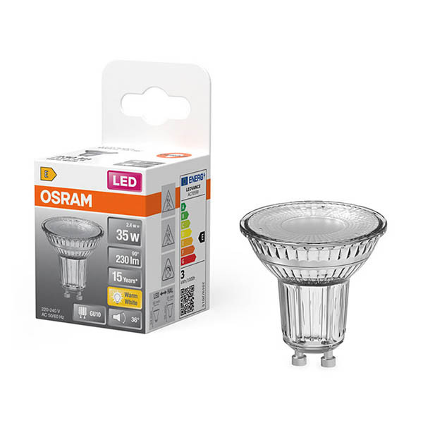 Λάμπα LED Osram GU10 Spot 2700K 2.4W (35W) LOS01937 - 1
