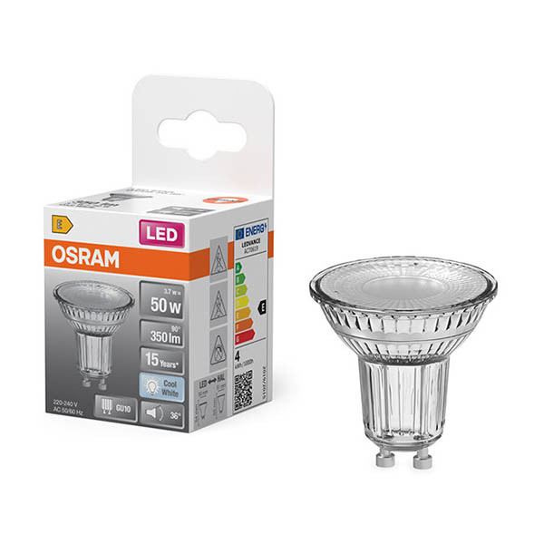 Λάμπα LED Osram GU10 Spot 4000K 3.7W (50W) LOS01943 - 1
